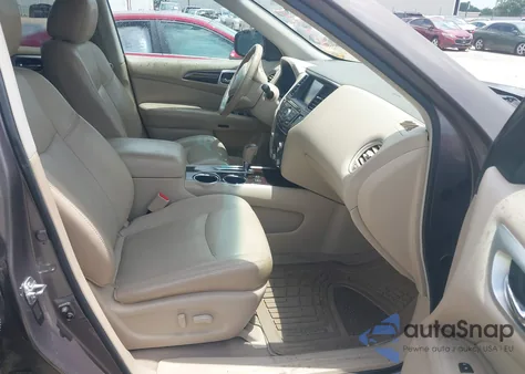 2013 Nissan Pathfinder Sl z USA, uszkodzony, nr VIN 5N1AR2MN8DC625192